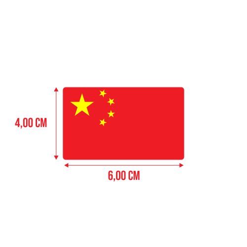 Bandeira Resinada Automotiva da China