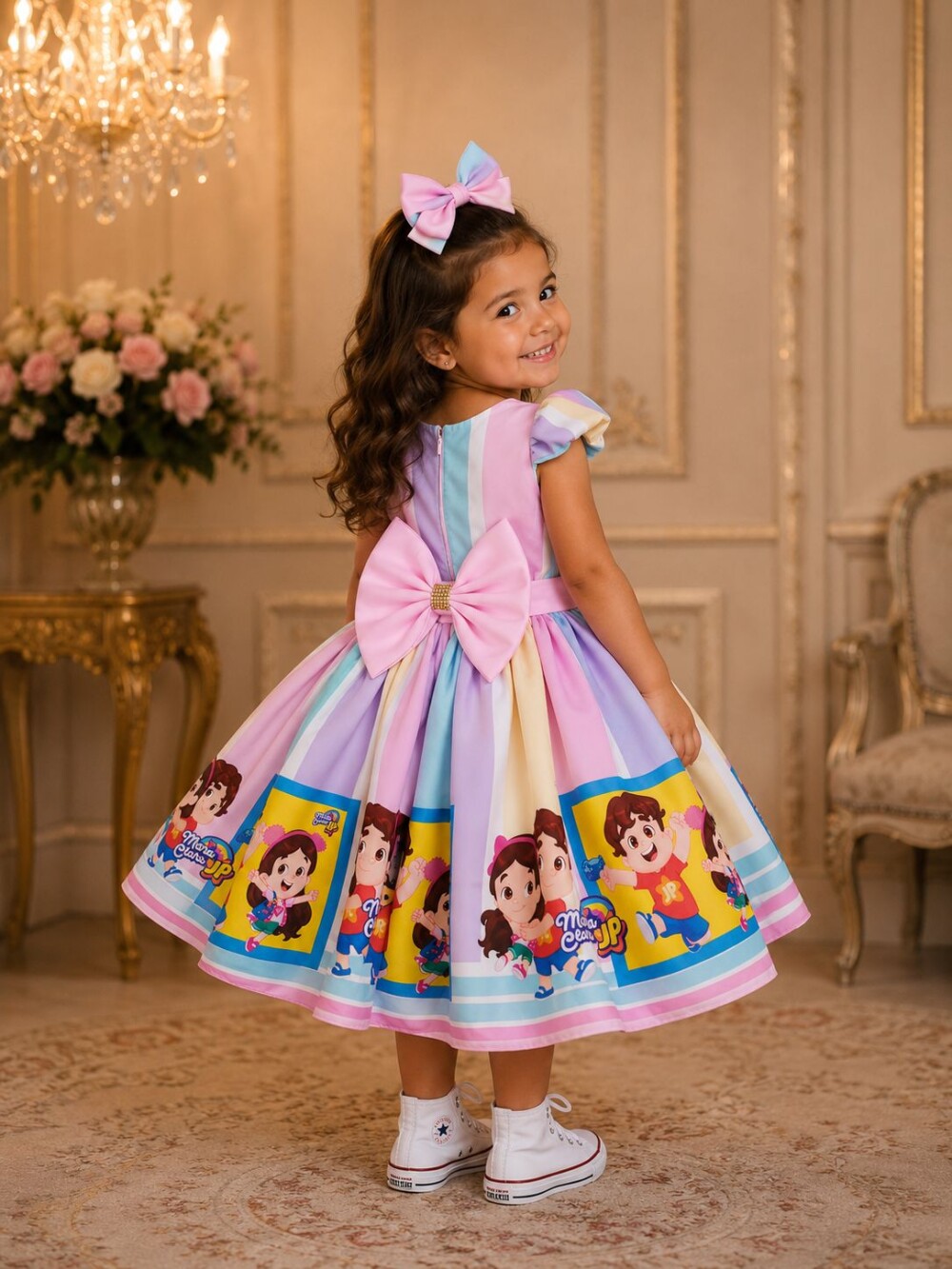 Vestido Luxo Maria Clara e JP