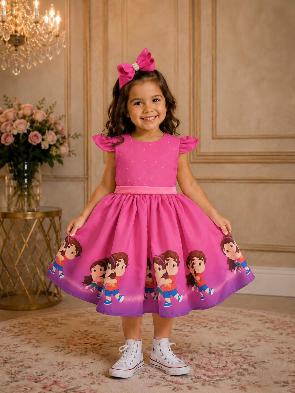 Vestido Luxo Maria Clara e JP
