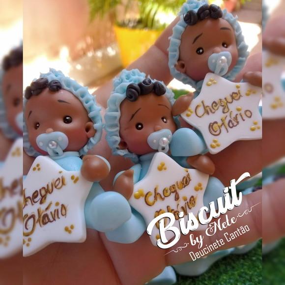 30 Lembrancinhas Bebê com Plaquinha Menino 2