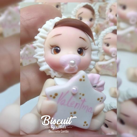 30 Lembrancinhas Bebê Estrelinha Menina