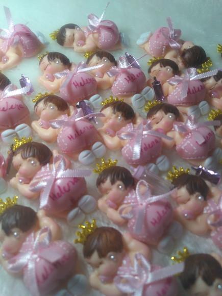 30 Lembrancinhas Bebê Princesinha Biscuit