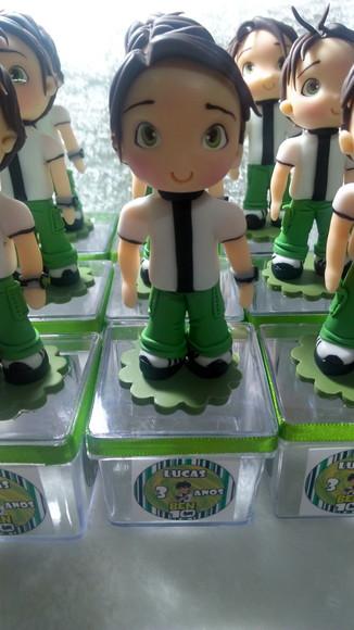 Apliques Ben 10 em Biscuit