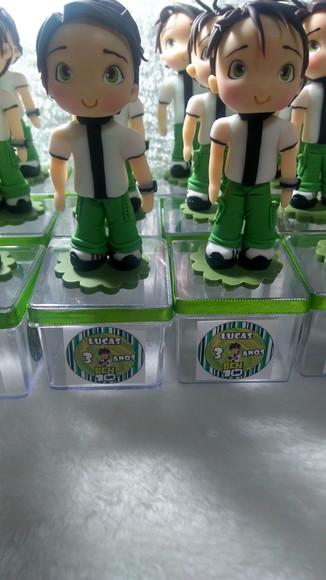 Apliques Ben 10 em Biscuit