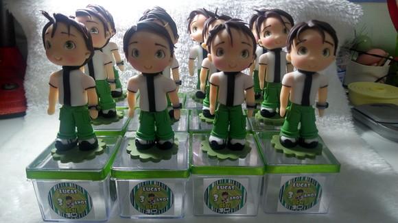 Apliques Ben 10 em Biscuit