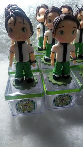 Apliques Ben 10 em Biscuit
