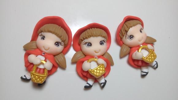 Apliques Chapeuzinho Vermelho - (parzinho)