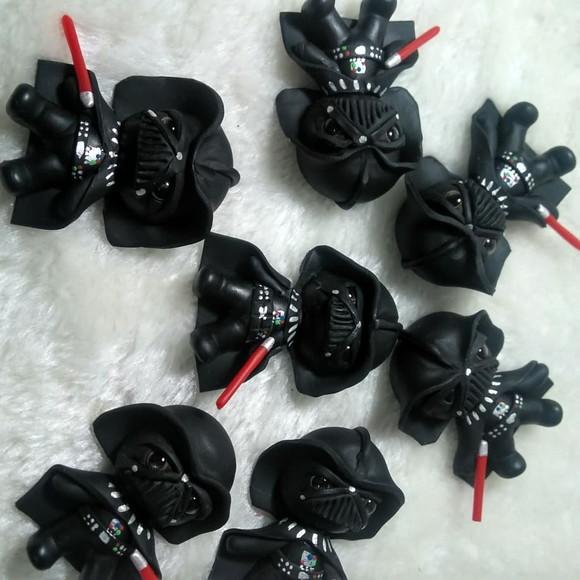 Apliques de Lalos Dart Vader em Biscuit
