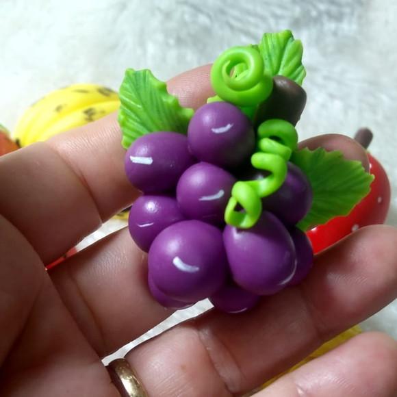 Apliques Frutinhas de Biscuit