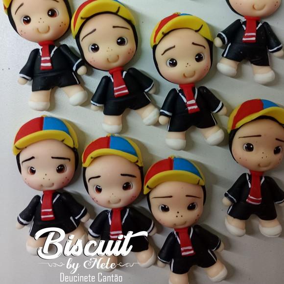 Apliques Kiko - Turma do Chaves - Biscuit