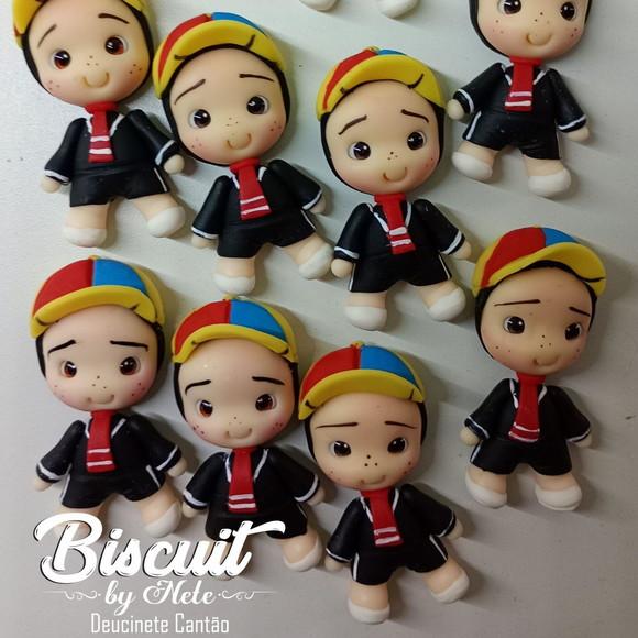 Apliques Kiko - Turma do Chaves - Biscuit