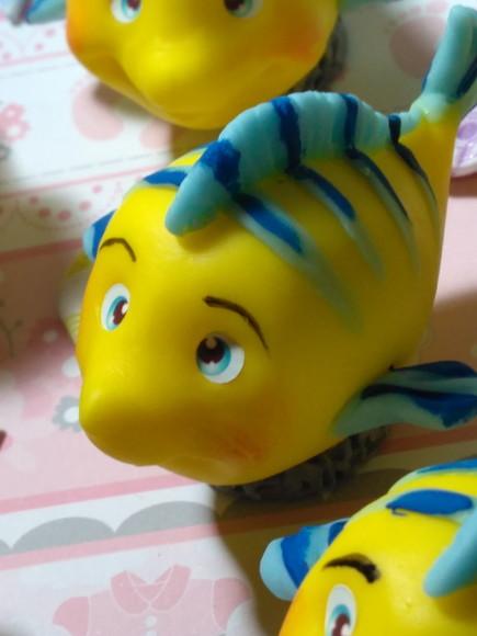 Apliques Linguado em Biscuit