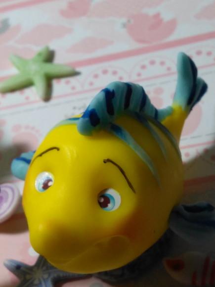 Apliques Linguado em Biscuit