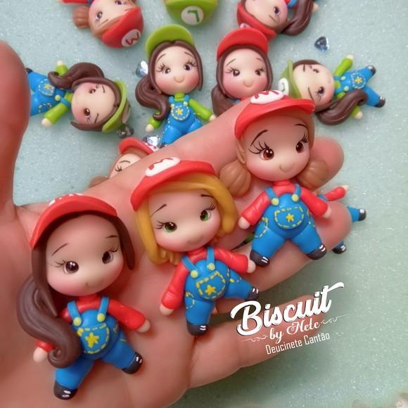 Apliques Meninas Mário Bros