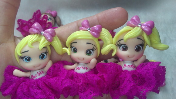 Apliques Para Laços Barbie