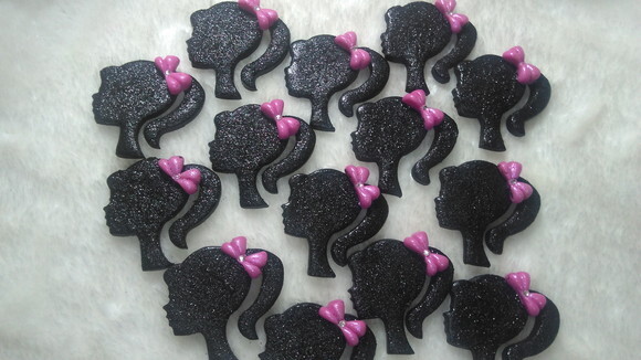 Apliques Para Laços Barbie Silhuete