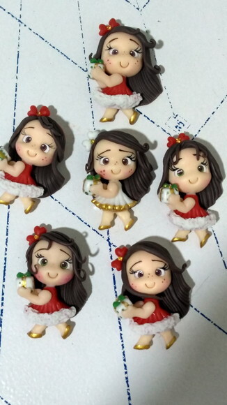 Apliques para laços Natal fashion