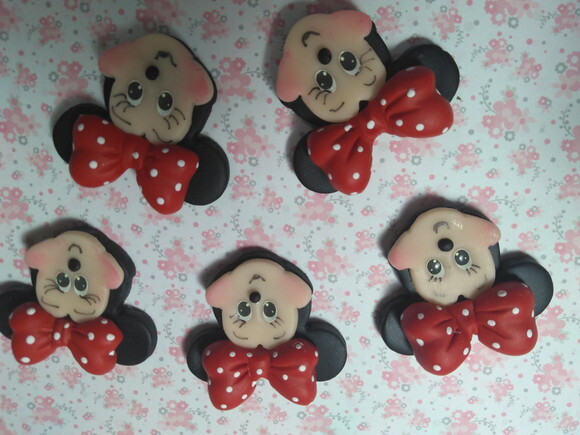 Apliques para laços Ratinha