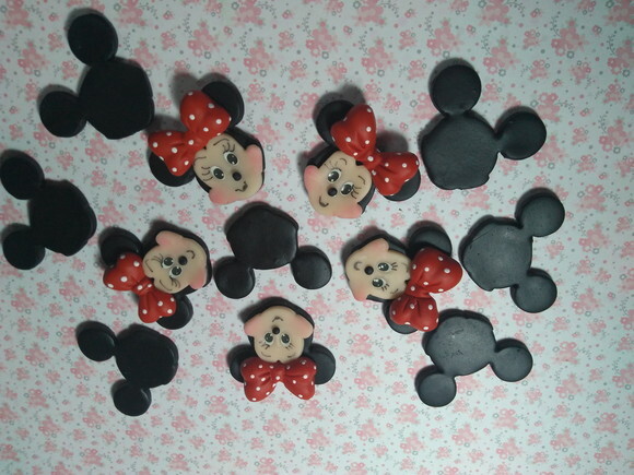 Apliques para laços Ratinha