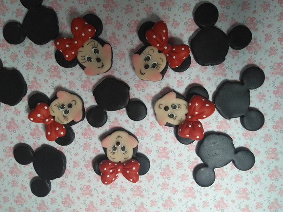 Apliques para laços Ratinha