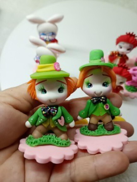 Apliques para Lembrancinhas Alice no País das Maravilhas 1