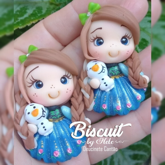 Apliques Princesa Anna Frozen (parzinho)