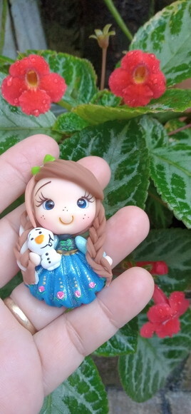 Apliques Princesa Anna Frozen (parzinho)