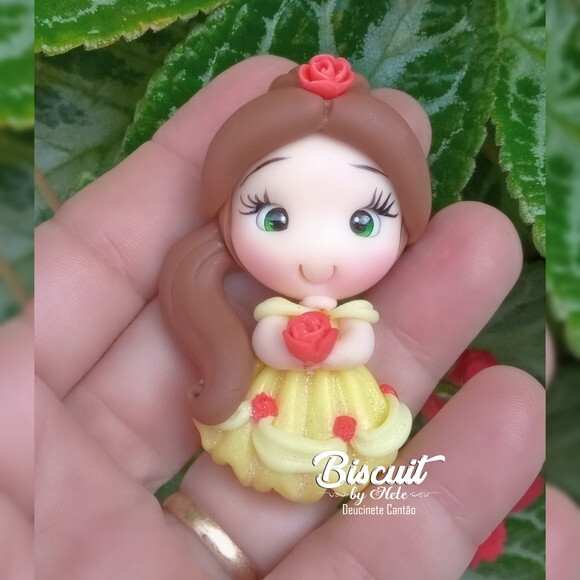 Apliques Princesa Bela - (parzinho)