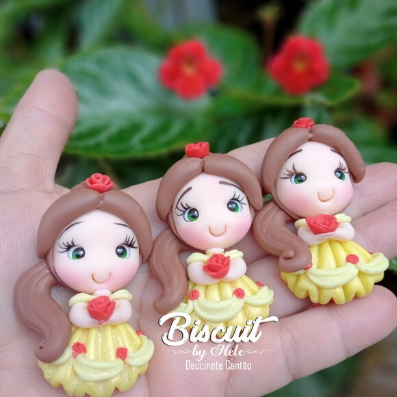 Apliques Princesa Bela - (parzinho)