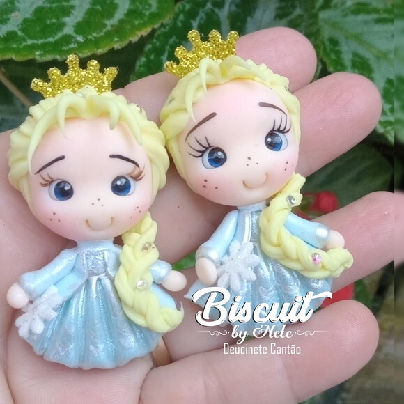 Apliques Princesa Elza Frozen (parzinho)