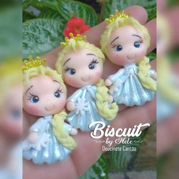 Apliques Princesa Elza Frozen (parzinho)