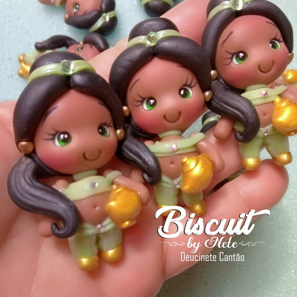 Apliques Princesa Jasmine com a Lâmpada - (parzinho)
