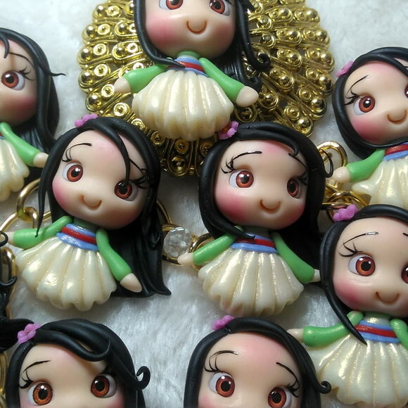 Apliques Princesa Mulan - (parzinho)