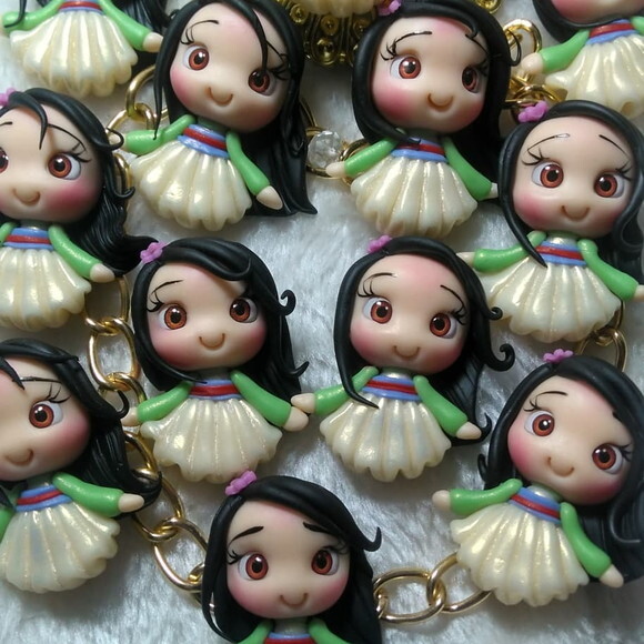 Apliques Princesa Mulan - (parzinho)