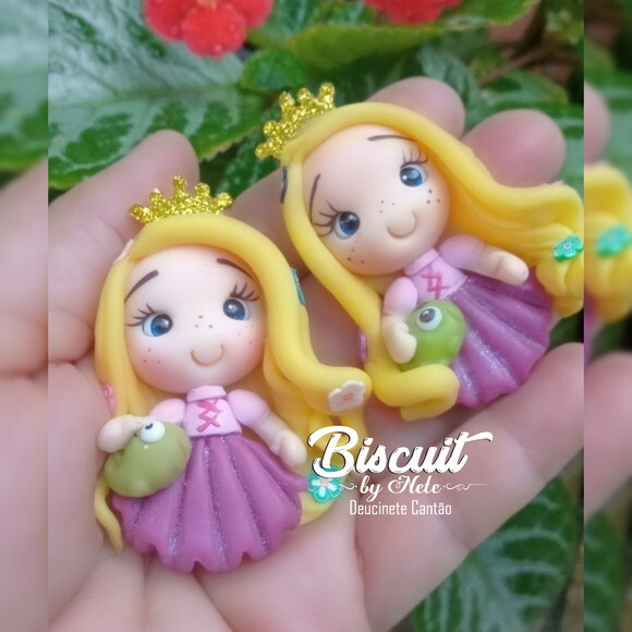 Apliques Princesa Rapunzel (parzinho)