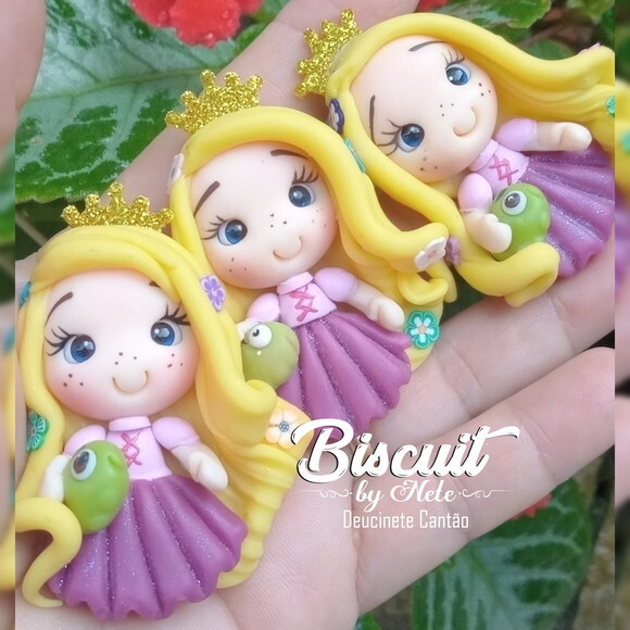Apliques Princesa Rapunzel (parzinho)