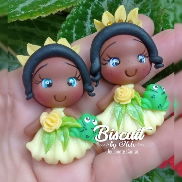 Apliques Princesa Tiana e o Sapo (parzinho) 2