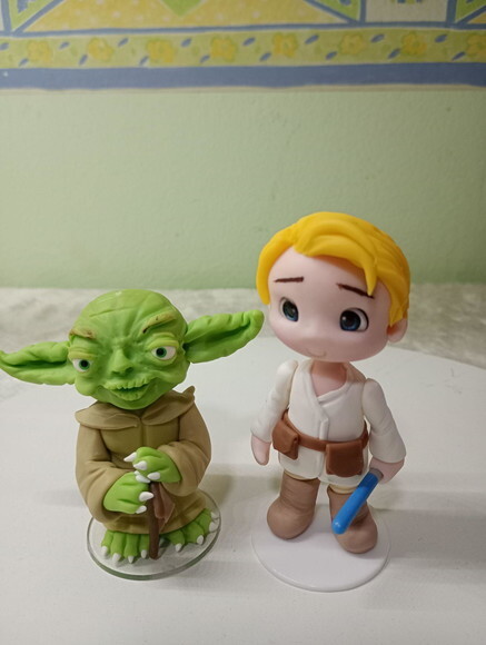 Apliques Star Wars em Biscuit