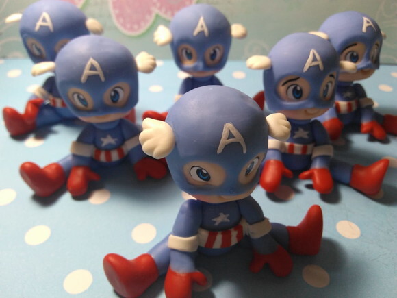 Apliques Vingadores - Capitão América