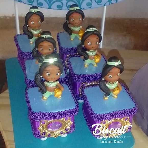 Caixinha de Acrílico Princesa Jasmine