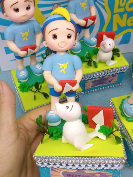 Caixinhas Cenário de Lucas Netto em Biscuit