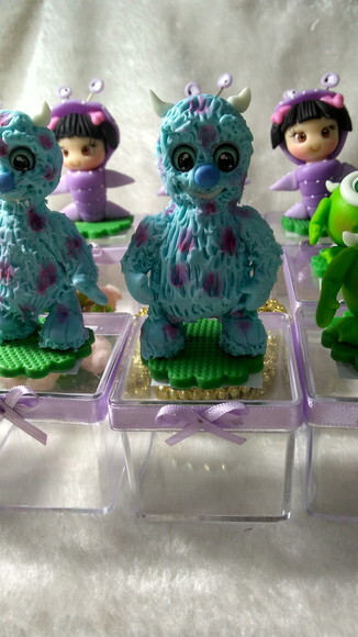 Caixinhas De Acrílico Sully Monstros S/a