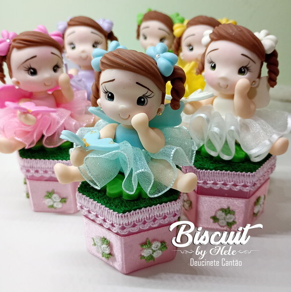 Caixinhas Sextavada Borboletinhas