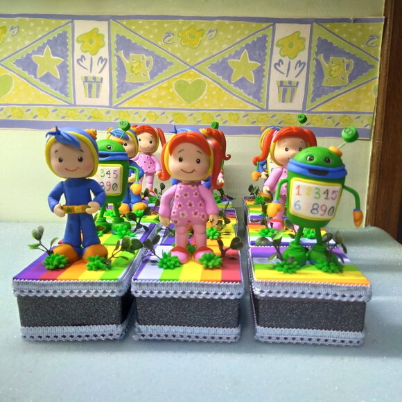 Caixinhas Turma Umizoomi em Biscuit