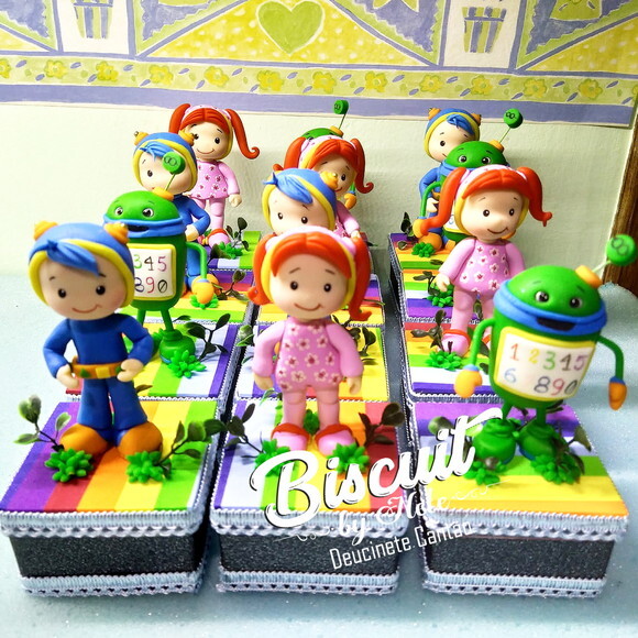 Caixinhas Turma Umizoomi em Biscuit