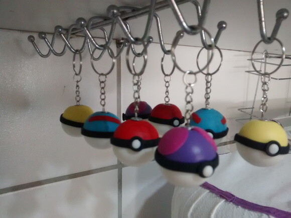 Chaveirinhos Pokébola