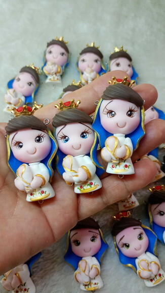 Entremeios Nossa Senhora do Bom Parto em Biscuit.