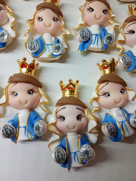 Entremeios Nossa Sra. Medalha Milagrosa em Biscuitem Biscuit