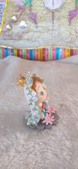 Imaculado Coração de Maria em Biscuit para Oratório