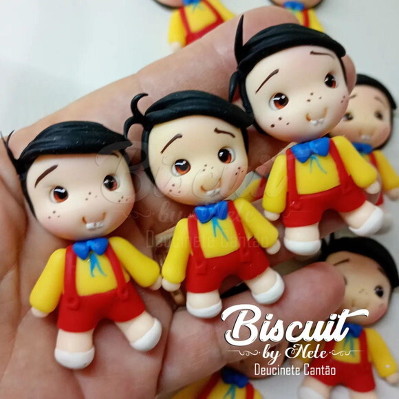 Ímãs de Geladeira Nhonho Turma do Chaves - Biscuit